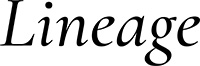 Lineage
